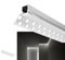 B·LED BARCELONA LED Integrationsprofil für Gips/Gipskarton, 46 x 26 cm, Innenecke (2 m)