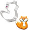 Ann Clark Cookie Cutters Fuchs Ausstecher, 8,89 cm
