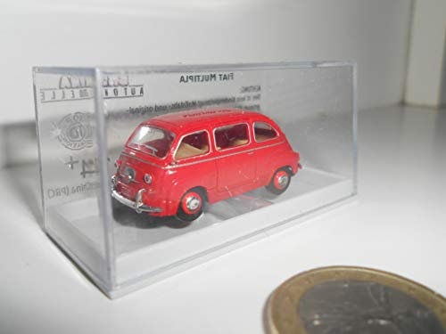 Fiat Multipla, rot, Modellauto, Fertigmodell, Brekina 1:87