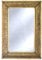 L´Orient Spiegel Wandspiegel Pisa Messing 80 x 50 cm perfekt für Ihr Flur oder Wohnzimmer | Aus Vollholz und mit Edel Metall Messing Verkleidet | Orientalische Vintage Garderobenspiegel