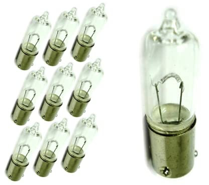 CARALL 10 Stück Halogenlampen 12 V für Auto (H21 BAY9s H21W 12V 21W)