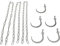 Grillrost.com Das Original Asado Haken-Set - Erweiterung für den Asado Dom