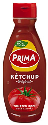 Prima Ketchup sabor original elaborado con tomates españoles. 730 g