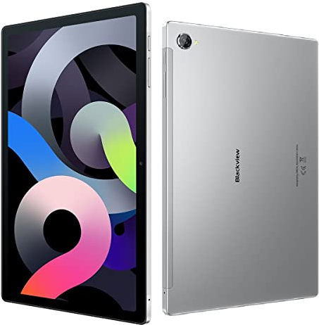 Blackview Tab 15 PRO 10.5'' FHD+ Display Android 12 Tablet, 14GB+256GB (1TB Esterno), Spessore 7,3mm&Batteria 8280mAh, Doppia SIM 4G LTE+WIFI, Fotocamera 13MP+8MP, GPS Argento