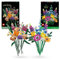 LEGO Icons Blumenstrauß-Bundle: Enthält Blumenstrauß (10280) und Wildblumenstrauß (10313), Botanical Collection Set zum Sammeln mit künstlichen Blumen zum Bauen, Basteln für Erwachsene