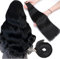 HotLulana Tape Extensions Echthaar Tief Schwarz Extensions Echthaar 22zoll/55cm 40Pcs 100g Skin Weft 100% Natürliche Tape in Extensions Echthaar Invisible Echthaar Extensions Tape #1.