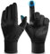 OZERO Herren Wasserdicht Thermohandschuhe, Touchscreen Winterhandschuhe Fahrhandschuhe Fahrradhandschuhe Laufhandschuhe Schwarz (XL)