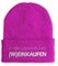 tshirtladen Ich bin dann mal kurz (W) EINKAUFEN Statement Beanie Mütze mit Spruch, Farbe: Pink