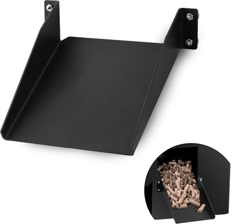 Pellets-Hilfsrutsche für Traeger-Grill, Pellet-Auslassauslass-Metallzubehör Keine Notwendigkeit Heruntergefallene Pellets Aufzusammeln, für Traeger Ironwood 885, Pro Series 34, Pro 780-Grills