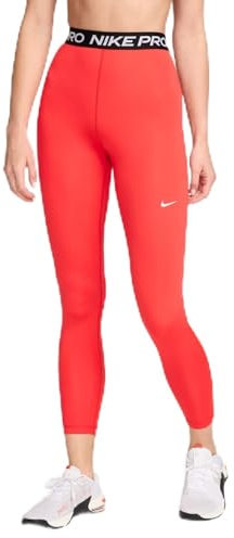 Nike Leggings Damen Pro 365 Tight 7/8 Hr Sw, Lt Crimson/White, HF5963-696, L