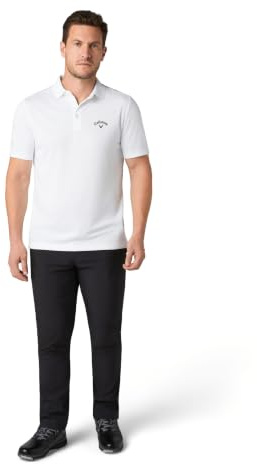 Callaway Golf Herren-Turnier Opti-Dri Links Logoshirt - Kaviar - XXL