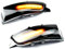 WuYyyyy Auto Rückspiegel Blinker Für Volvo V70 (2007-2010) Auto Rückspiegel Blinker Kontrollleuchte Seitenspiegel Licht Blinker.