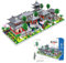 QYEHF Cinese Architecture of Suzhou Garden Micro mattoncini da costruzione,3888PCS classico cinese Suzhou, modello classico Suzhou Garden decorazione per la casa,modello classico famoso da collezione