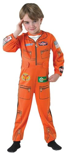 Rubie's 3 886962 M - Dusty Flight Suit - Planes Dusty Fliegeroverall für Kinder - Größe M (5-6 Jahre)