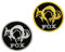 2 PCS Cute Fox Patch Tactical Embroidered Emblem Hook and Loop Applique Badge Patches for Jeans,Vest,Hat,Bag,Biker,Uniforms,Armband,Pouch,Clothes,Backpack,Jacket