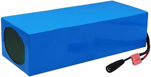 Ebike Batterie 48V 10.4Ah 13Ah 15.6Ah, Ebike Akku 48V 10.4Ah 13Ah 15.6Ah eingebauter BMS Elektrofahrrad mit Ladegerät wasserdichter PVC Fahrrad Akku für 200W 500W 1000W Motor 48V 10.4AH,XT60+DC