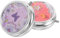 ADOCARN 2 Piezas Estuche de Maquillaje Portátil Compartimentos Pintura Facial Organizador de Viaje Aceite Corrector y Lápiz Labial Casa
