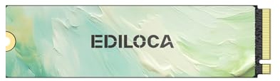 Ediloca SSD Interno M.2 2280 NVMe da 128GB PCIe Gen 3x4, Fino a 1130MB/s Lettura, Cache SLC Dinamica, Compatibile con PC, Desktop e Laptop (EN680E)