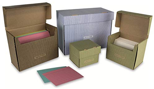 PapierTiger Karteikasten Streifen A7 Kartonage