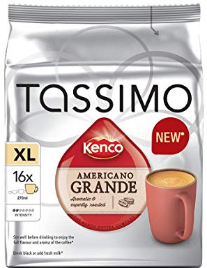 Tassimo Kenco Americano Grande (Pack of 3) 16 T-discs