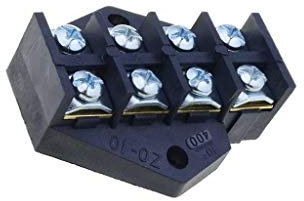 W-10175 Klemmleiste Schraubklemme Wege: 4 10mm2 Klemmen: 8 380V PLASTROL