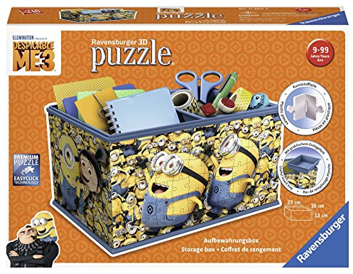 Ravensburger Despicable Me 3 Storage Box, 216pc 3D Jigsaw Puzzle - DM3
