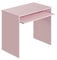 Habitdesign Mesa de Ordenador con Bandeja extraíble, Mesa Escritorio Juvenil, Modelo I-Joy, Color Rosa Nube, Medidas: 90 cm (Ancho) x 54 cm (Fondo) x 79 cm (Alto)