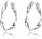 Ohrringe aus Sterlingsilber mit Drehring