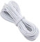 Elastische Kordel, zum Basteln, für Schmuck, Masken, Party-Hüte, erhältlich in 1 mm, 1,5 mm, 2 mm und 3 mm, weiß, 2mm - 10 metres