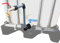 FN-Technik Schwanenhals DN 50 IBC Adapter Container Regenwassertonne Wasserfass Gardena komp