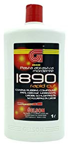 GELSON 40460 Pasta ABRASIVA 1890 Nera Confezione da 1 LT