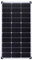 Enjoy Solar PERC Mono 100W 12V panneau solaire panneau solaire photovoltaïque, 166mm*166mm cellule solaire monocristalline avec 9 busbars, idéal pour camping-car, abri de jardin, bateau