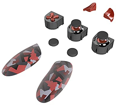 Thrustmaster ESWAP X Red Color Pack – Accessoires de contrôleur personnalisables pour Thrustmaster ESWAP X