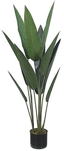 Leaf Design UK Artificial Tropical Plants and Trees, Traveller Palm, 115cm
