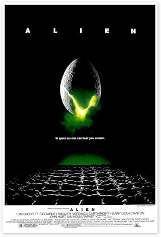Alien - Das unheimliche Wesen aus einer fremden Welt (englisch) Poster 60 x 90 cm Wandbilder Wanddeko