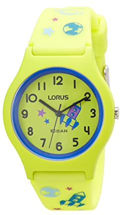 Seiko Garçon Analogique Quartz Montre avec Bracelet en Silicone RRX47HX9