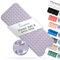 Toniamo Badewannenmatte rutschfest 100x40 cm | Extra Lange Badematte rutschfest | Antirutschmatte Badewanne ohne BPA | Badewannen Matte antibakteriell & maschinenfest | Anti Rutschmatte | Lavender