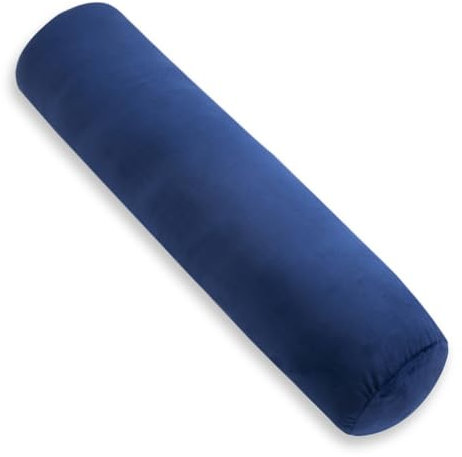 AS AWESLING Body Pillow for Adults, Full Body Pilllow for Sleeping, Long Round Cervical Pillow, Bolster Side Sleeper Pillow with Cover (Blau, 90 x 20 cm)