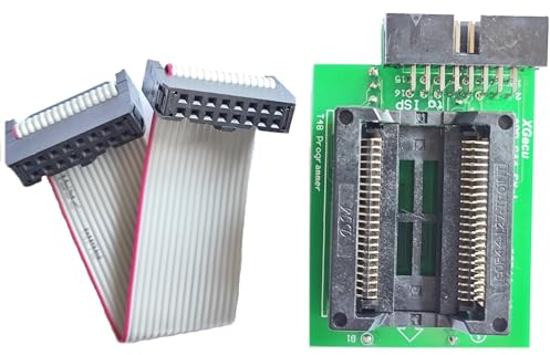 XGOIENZI XGecu SOP44 Adapter 1.27mm ADP_S44_EX-1/ for PSOP44/SOP44/SOIC44 ICS Socket only use on T48 (TL866-3G) Programmer
