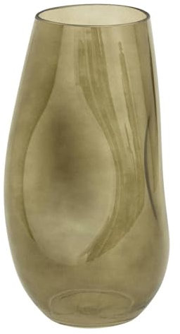 Atmosphera - Vase Verre bravi Vert Kaki h28cm