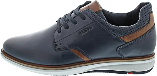 LLOYD Herrenschuhe Halbschuhe KAYOR Blau Glattleder 10