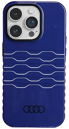 Audi IML Case Hülle für iPhone 14 Pro 6.1 Blau Blue hardcase AU-IMLMIP14P-A6/D3-BE