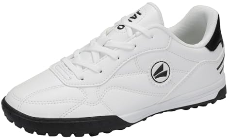 JAKO Unisex Kinder J-st Signature Fussballschuh, White Jet Black, 42 EU