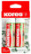 Kores - Eco Glue Stick, Strong-Hold Adhesive, Safe and Non-Toxic Craft Glue for Arts and Crafts, Environment-Friendly, Pack of 2 x 10g