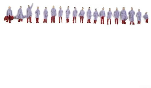 Lebensechte HO-Modellfiguren für Zug-Layouts erwecken Ihre Szene zum Leben