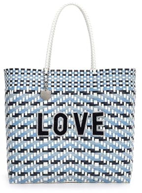 Emily & Noah Shopper E&N Edda 64830 Damen Handtaschen Zweifarbig blue 500