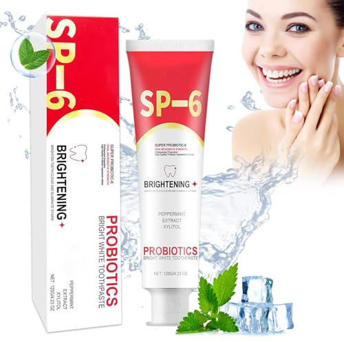 Sp-6 Probiotic Whitening Zahnpasta, Zur Fleckenentfernung