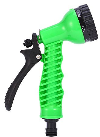 Auto-Wasserspritzpistole, Verstellbar, für Autowaschschlauch, Gartenspray, Tragbare Hochdruckpistole, Sprinkler