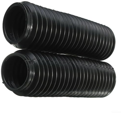 1 Paar Motorrad-Gabel-Gummi-Gamaschen, passend für CQR-Modelle mit Belüftungsfunktionen