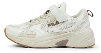 FILA KREATIX V Kids Sneaker, Marshmallow-Turtledove, 32 EU